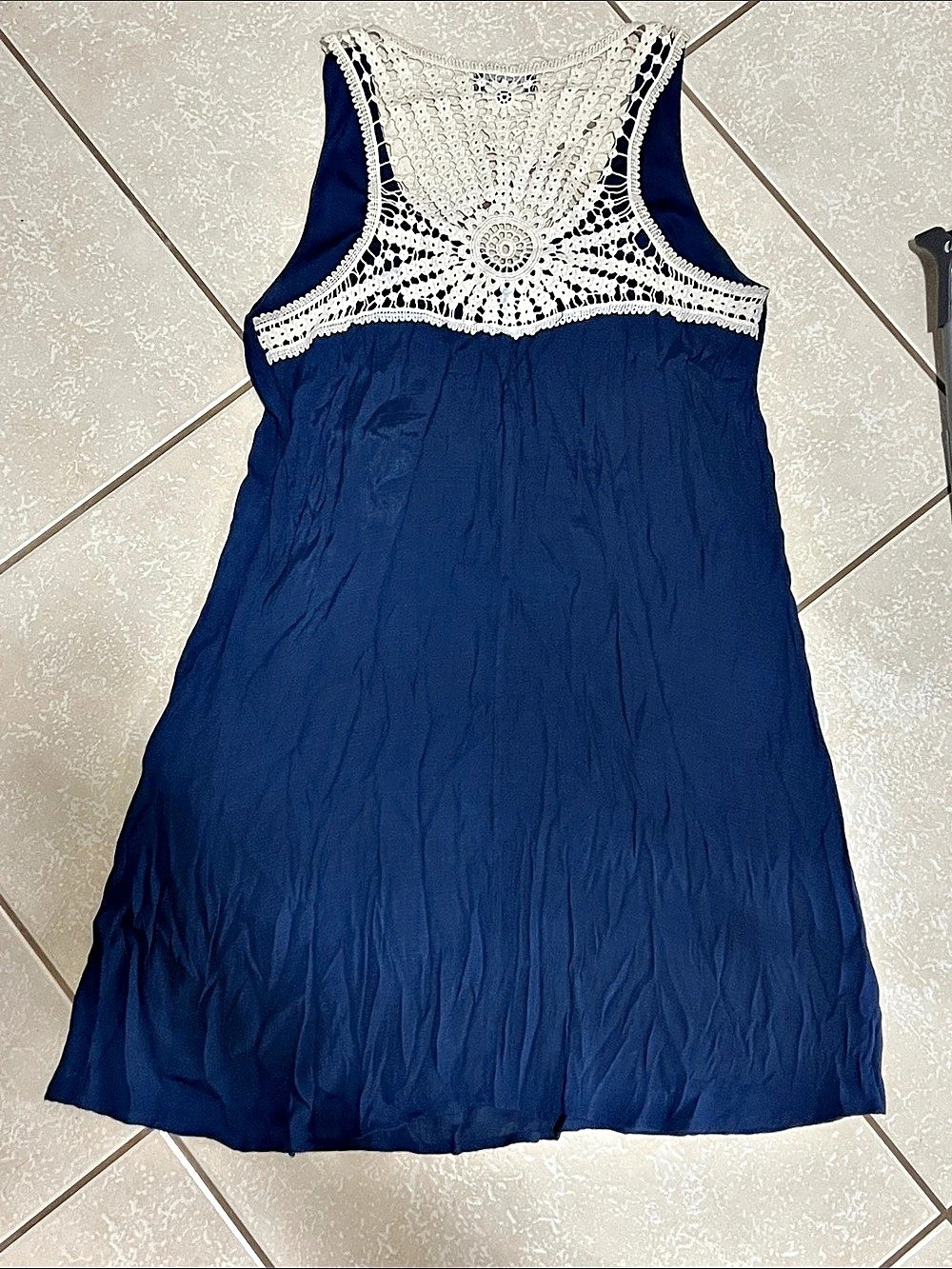 Luxology Blue Mini Dress